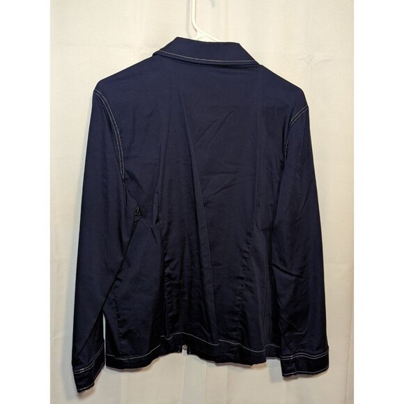 Koret Women's Size Large Full Zip Denim Wash Color Jacket - Picture 6 of 10